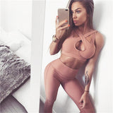 Tanned gym set